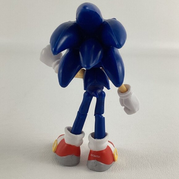 Sega Sonic The Hedgehog Deluxe Collectible Poseable 4" Action Figure Jakks Toy - Picture 3 of 6